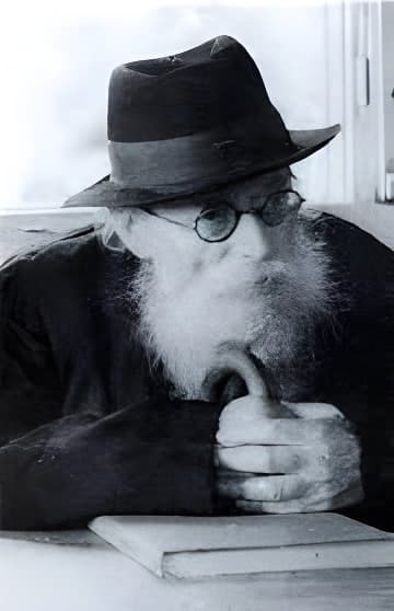 Archival portrait of The Chazon Ish, R’ Avraham Yeshaya Karelitz