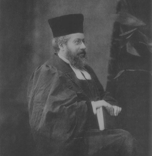 Portrait of Rabbi Naftali Hermann Adler
